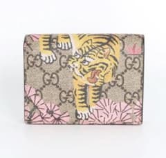 GUCCI GGスプリーム タイガー 二つ折り財布 - メルカリ