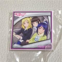 Aqours 3年生 会場限定スクエア缶バッジ