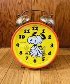 70s vintage PEANUTS SNOOPY 目覚まし時計 70s vintage PEANUTS SNOOPY 目覚まし時計 - メルカリ