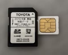 TOYOTA カーナビ用SDカード 2010年度 春版 地図データ おまけ付き
