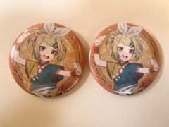 鏡音リン缶バッジ 2個セットのサムネイル