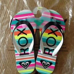 新品☆未使用 18㎝ ロキシー・ビーチサンダルのサムネイル