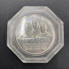 Apollo 11 記念メダル 999 LOMBARD製 ケース付 アポロ11号 Apollo 11 記念メダル 999 LOMBARD製 ケース付 アポロ11号 - メルカリ