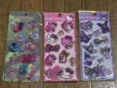 新品☆サンリオ こびとづかん ウォーターinシール 3枚セット！！