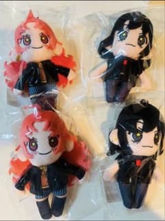 気になってる人が男じゃなかった ぬいぐるみキーチェーン 4点セット き