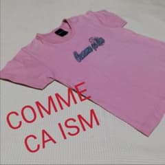 ★未使用／COMME CA ISM／ピンク系Tシャツ(110)のサムネイル