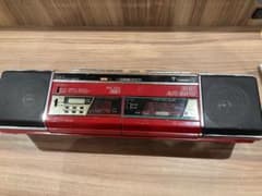 ジャンク品】 シャープ ラジカセ QT-Y10 赤 - メルカリ