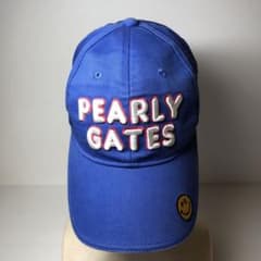 PEARLY GATES   PG SMILE キャップ ブルー サイズ:フリーのサムネイル