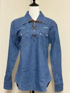 Levi's デニム ウエスタンシャツ レースアップのサムネイル