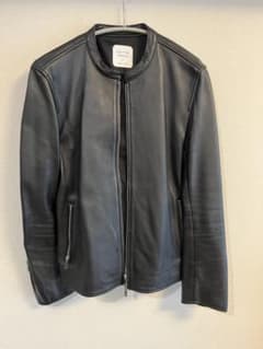 UNITED TOKYO ブラックレザーライダースジャケットのサムネイル