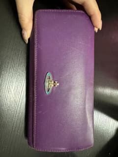 Vivienne Westwood 長財布 パープルのサムネイル