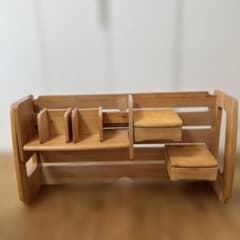 たのメル便】➁木製 卓上本棚 ブックスタンド 収納棚 | Mercari