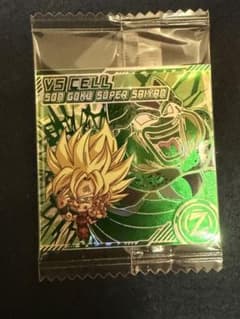 Dragon Ball Super Warrior Sticker Wafer Son Goku Cell VSR