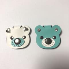 コードクリップ  くまさん2点セットのサムネイル