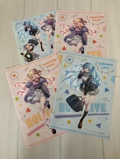 ホロライブ　クリアファイルセット　gigoコラボver ホロライブ GiGOコラボ クリアファイルセット | Shop at Mercari
