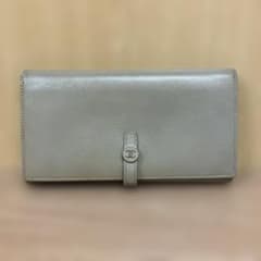 CHANEL ココボタン レザー長財布 ベージュ 箱、袋付 8585013 - メルカリ