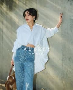 andrea&co. ボタニカルコントラストデニム ANDREA＆Co.バルーンスキッパーシャツ+ボタニカルコントラストデニム