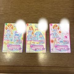 アイカツ！ ブルーフラワーフェアリー 3枚セットのサムネイル