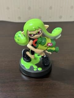 amiibo スプラトゥーン ガール (ライムグリーン)のサムネイル