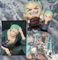 黒*人様 ワンピース　ONE PIECE　ゾロ　まとめ売り　ぬいぐるみ　生ブロマのサムネイル