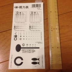 視力表 ステッカーのサムネイル