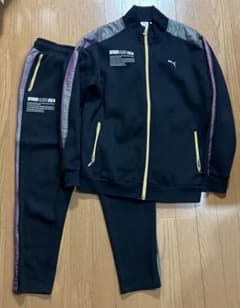 WIND AND SEAx PUMA ジャージ上下セット ブラック L - メルカリ