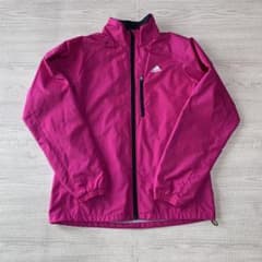adidas ウィンドブレーカー M ピンク　アウター