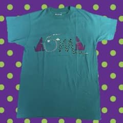 Hanes Fifty-Fifty アニマルTシャツ グリーン Mのサムネイル