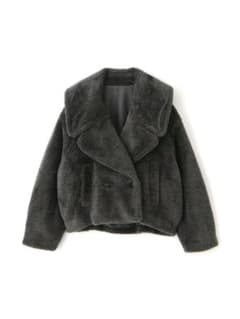 NATURAL BEAUTY BASIC ショートボアブルゾンのサムネイル