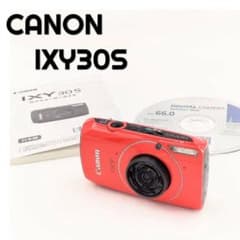 414 Canon IXY 30S デジタルカメラ　赤　レッド 414 Canon IXY 30S デジタルカメラ 赤 レッド - メルカリ