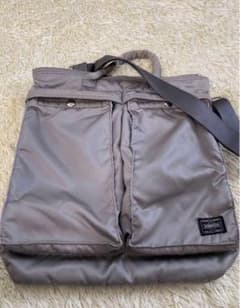 激レア美品】PORTER ポーター ヘルメットバッグ 鹿児島睦 シルバー