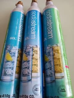 【空瓶3本】sodastream CO2ボンベ 60L 410gのサムネイル