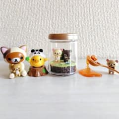 리락쿠마 피겨 테라리움 세트
