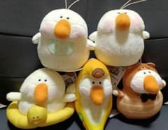 ぽちゃガチョ！ わくわくおでかけぬいぐるみ 5種セット