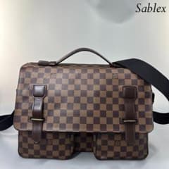 【超極美品】ルイヴィトン ダミエ エベヌ ブロードウェイ N42270 メンズ 超極美品】ルイヴィトン ダミエ エベヌ ブロードウェイ N42270 メンズ