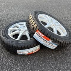 送料込み　オールシーズンタイヤ　155/65R 13 ❷のサムネイル