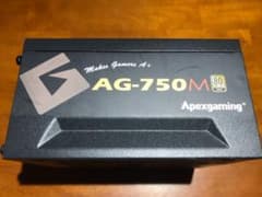 Apexgaming AG-750M 電源 750W 80PLUS GOLDのサムネイル