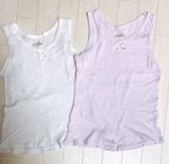 タンクトップ 女の子 肌着 120のサムネイル