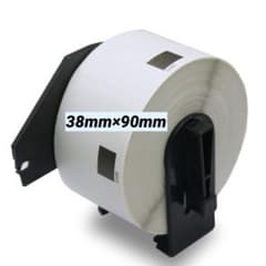 【BETCKEY】ブラザー 用 互換の ラベル プリンター 38 x 90mm