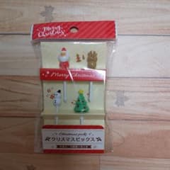 クリスマス　弁当　ピックのサムネイル