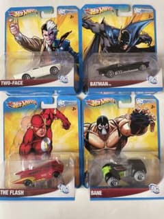ホットウィール スーパーマン4台セットのサムネイル
