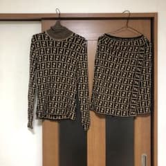 FENDI  ズッカ柄　ニットセーターワンピのサムネイル