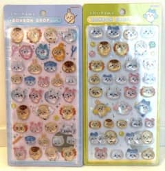 正規品☆ちいかわ BONBON DROP シール☆2種セットのサムネイル