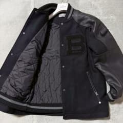 NIKE×FCRB コラボ スタジャン レザー切替 牛革 ワッペン Mサイズ