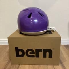 bern 子ども用ヘルメット パープルのサムネイル
