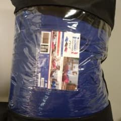 新品 GRANDFIT ビーズクッション グランデ ネイビーブルー - メルカリ
