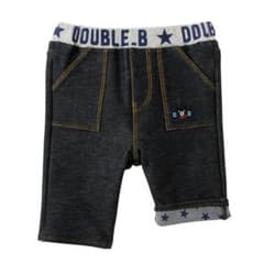 ミキハウス Double B 7分丈パンツ サイズ100 ダブルBのサムネイル