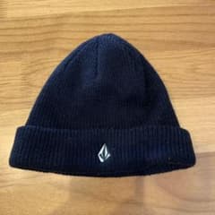 VOLCOM ニット帽 ネイビーのサムネイル