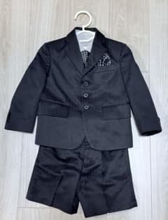男の子用　４点セット　ネクタイ付き　フォーマルスーツ　95 七五三