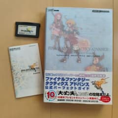 ファイナルファンタジータクティクス アドバンス ソフトと説明書と攻略